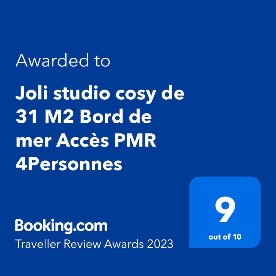 Joli Studio Cosy De 31 M2 Bord De Mer Acces Pmr 4Personnes La Ciotat Exteriér fotografie